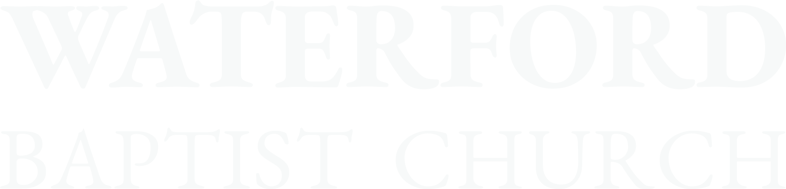 Waterford Baptist Church logo